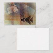 Carte De Correspondance Kandinsky - Gros conseils, art abstrait (Devant / Derrière)