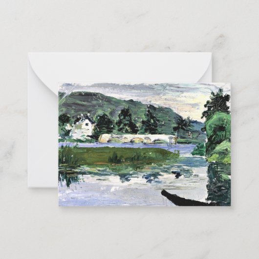 Carte De Correspondance Kandinsky - Paysage avec Pont (Devant)