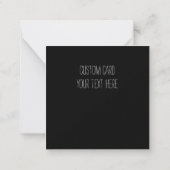 Carte De Correspondance Karaoke Party X-Ray Skeleton Note Card (Dos)
