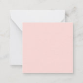 Carte De Correspondance Kawaii Valentines roses Fraises (Dos)