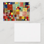 Carte De Correspondance Klee - Flore sur sable (Devant / Derrière)