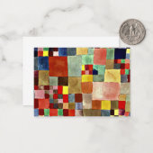 Carte De Correspondance Klee - Flore sur sable (Devant/Arrière en situation)