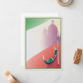 Carte De Correspondance La Dolce Vita © (Devant/Arrière en situation)