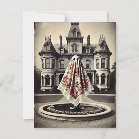 Carte De Correspondance La hantise de Roseveil Manor – Victorien gothique (Devant)