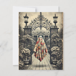 Carte De Correspondance La hantise du jardin du manoir de Roseveil – gothi