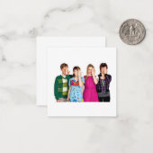 Carte De Correspondance La maison anubis (Devant/Arrière en situation)
