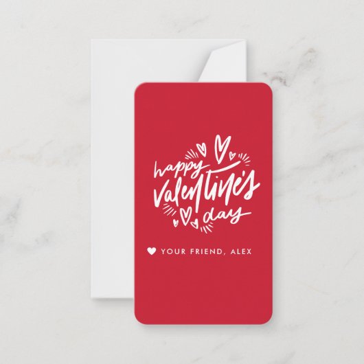 Carte De Correspondance la Saint-Valentin (Devant)