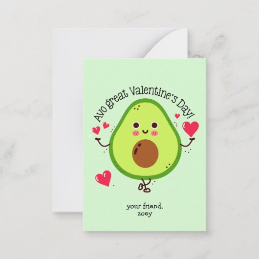 Carte De Correspondance La Saint-Valentin d'avocat pour enfants (Devant)