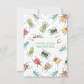 Carte De Correspondance La Saint-Valentin de la classe des enfants Lovebug (Devant)