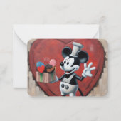 Carte De Correspondance La Saint-Valentin des souris (Devant)