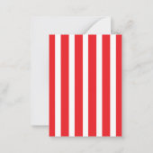 Carte De Correspondance La Saint-Valentin du pop-corn | La Saint-Valentin  (Dos)