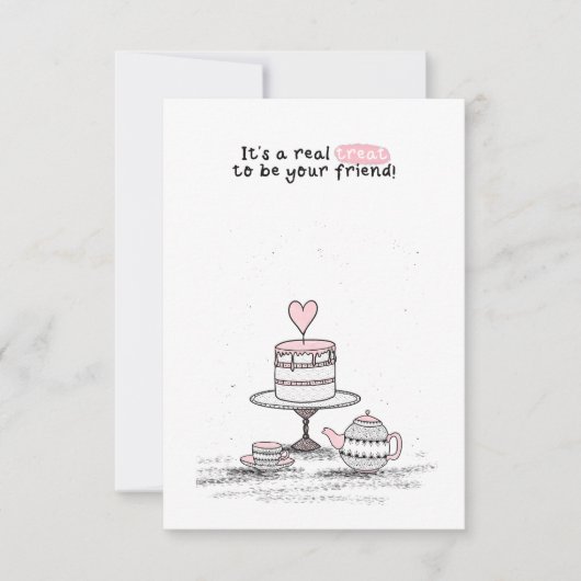 Carte De Correspondance La Saint-Valentin en classe (Devant)