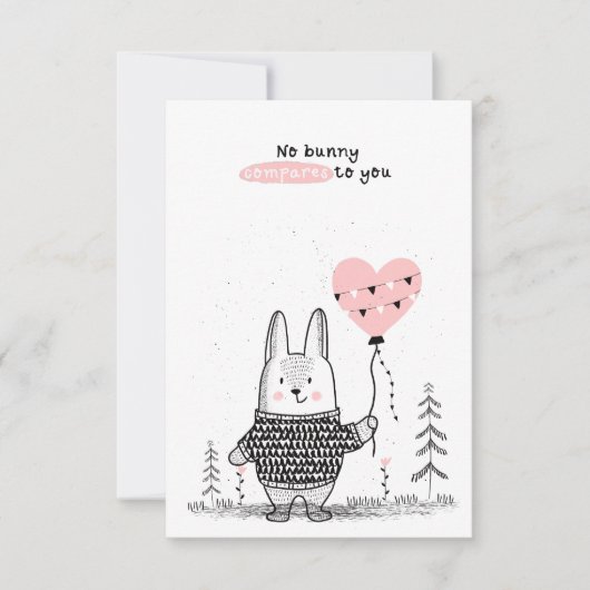 Carte De Correspondance La Saint-Valentin en classe (Devant)