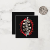 Carte De Correspondance La vie chiropraticienne est plus heureuse Quand vo (Devant/Arrière en situation)