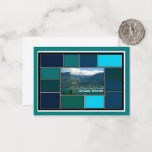 Carte De Correspondance Lac Léman, Suisse (Devant/Arrière en situation)