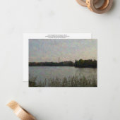 Carte De Correspondance Lac Menomin (Devant/Arrière en situation)