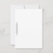 Carte De Correspondance Lac Menomin (Dos)