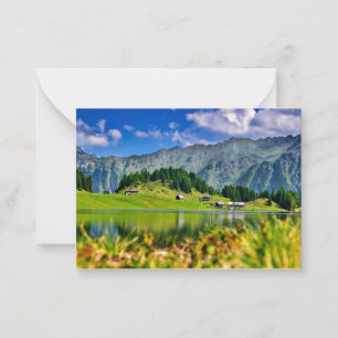 Carte De Correspondance Lac pittoresque Bergsee, Allemagne