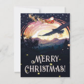 Carte De Correspondance L'aigle au-dessus de Père Noël (Devant)