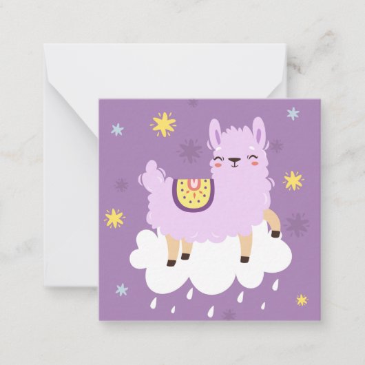 Carte De Correspondance Lama (Devant)