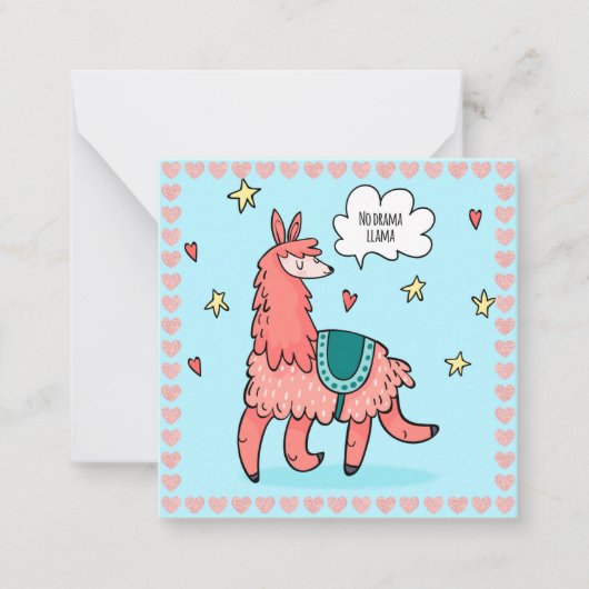 Carte De Correspondance Lama (Devant)
