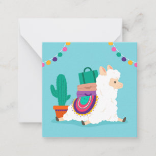 Carte De Correspondance Lama