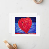 Carte De Correspondance L'amour nous trouve (Devant/Arrière en situation)