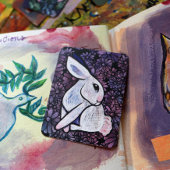 Carte De Correspondance Lapin de Pâques de printemps Ostara