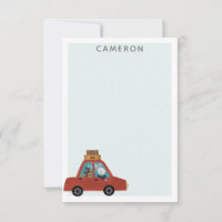 Lapin de Pâques personnalisé pour voyage en voitur