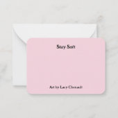 Carte De Correspondance Lapin de printemps Lapin de Pâques Ostara (Dos)