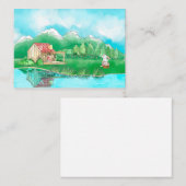 Carte De Correspondance Lapin mignon de Suisse (Devant / Derrière)