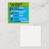 Carte De Correspondance L'Armure de Dieu (Devant / Derrière)