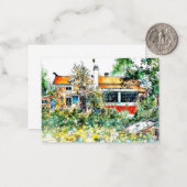 Carte De Correspondance Larsson (Devant/Arrière en situation)