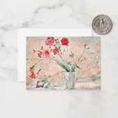 Carte De Correspondance Larsson - Oeillets et pavois (Devant/Arrière en situation)