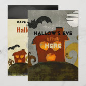 Carte De Correspondance L'art folk fantasmagorique des Spookz (Devant / Derrière)