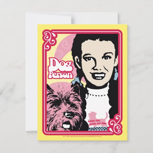 Carte De Correspondance L'Assistant D'Oz™ | Dorothy™ & Toto™ - Personne de (Devant)