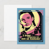 Carte De Correspondance L'Assistant D'Oz™ | Je ne suis pas au Kansas (Devant / Derrière)