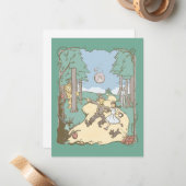 Carte De Correspondance L'Assistant D'Oz™ | Storbook Yellow Brick Road (Devant/Arrière en situation)
