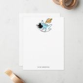 Carte De Correspondance L'astronaute Kid (Devant/Arrière en situation)