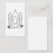 Carte De Correspondance LDS Salt Lake City (Devant / Derrière)