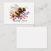 Carte De Correspondance Le charme du Merci des abeilles (Devant / Derrière)