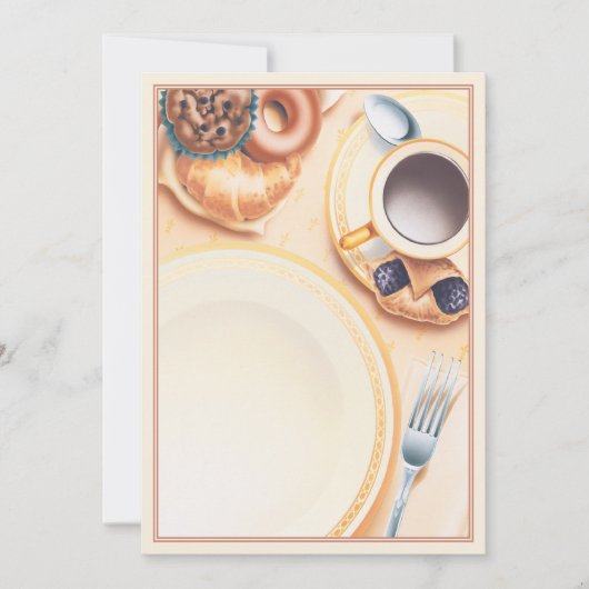 Carte De Correspondance Le Club des petits déjeuners © (Devant)