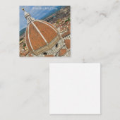 Carte De Correspondance Le Dôme de Brunelleschi (Devant / Derrière)