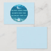 Carte De Correspondance Le fait du requin (Devant / Derrière)