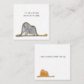 Carte De Correspondance Le Petit Prince (Devant / Derrière)