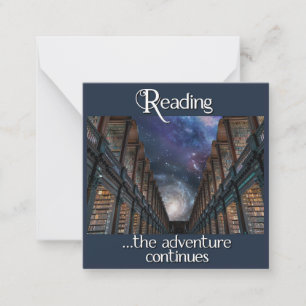 Carte De Correspondance Lecture, l'aventure continue