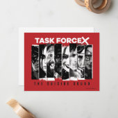 Carte De Correspondance L'équipe du suicide | Équipe spéciale X (Devant/Arrière en situation)