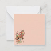 Carte De Correspondance Les animaux de forêt mignons (Dos)