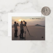 Carte De Correspondance Les dunes de sable d'Athabasca (Devant/Arrière en situation)