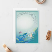 Carte De Correspondance Les Profonds © (Devant/Arrière en situation)